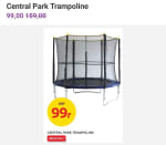 Extra voordelig springen met deze trampoline!