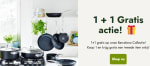 Greenpan Barcelona pannen 1 + 1 gratis bij Greenpan