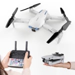 CSJ S162 5G WIFI GPS Drone 4K Camera FPV RC Quadcopter en 2 batterijen voor €44,19 bij Tomtop