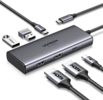 UGREEN 6-in-1 USB C Dockingstation voor €28,49 bij Amazon