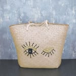 Large Beach Bag with Eyelashes Design for £14.99.