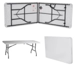 Mesa Plegable Portafolio Plastico 1.80M por $759 en Elektra