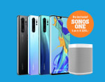 Huawei P30 Pro 128 GB + Sonos One voor €642,70 (incl. 1 maand sim)