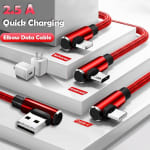 Cable Carga Ultra Rápida Micro USB para Teléfonos inteligentes por 1,74€