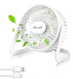 30% de descuento en ELZO Mini Ventilador de Sobremesa Silencioso Giratorio