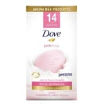 Rebaja de 14 jabones Dove en 4 x 3 en Sam's Club
