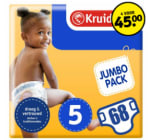 Kruidvat luiers en pant jumbo pack 4 voor 45 euro