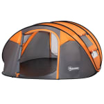 Collect Outsunny 4-5 person pop-up camping tent as low as £59.19 from Aosom