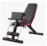 Banco de Abdominales con carga de hasta 200kg por 55.85€ (Cuenta Nueva 43.85€)