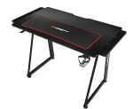 Mesa gaming Drift DRDZ75 Acabado en fibra de carbono lavable 113x60x75cm Negro por solo 61,98€