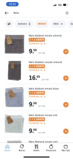 Walra handdoeken 1+2 gratis