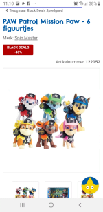 PAW Patrol Mission Paw - 6 figuurtjes