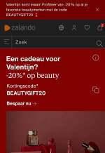 20% korting op beauty bij Zalando