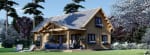 Chalet en bois Vera pour 43 450,00 € chez Chaletdejardin