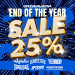 25% korting op bijna alles