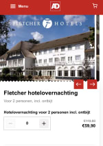 Fletcher hotel overnachting incl. ontbijt voor €59,90!