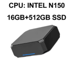 FIREBAT-Mini PC AK2 PLUS, Intel N150, CPU, Windows 11, DDR4, 16GB de RAM, 512GB por 123,26€