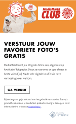 Verstuur jouw favoriete foto's gratis