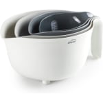 Set 4 boles PRACTIC 100% libre BPA, Bol Mezclador (3,5L), Escurridor (2L), 2 jarras medidoras (1/0,5L) por 7.99€