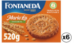 6 Cajas de FONTANEDA Marie Lu galletas integrales con fibra y cereales caja 520 g por 12.74€