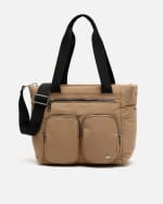 Bolso tote mediano acolchado en nylon por 16€