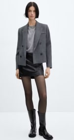 Minifalda efecto animal print para Mujer por solo 2.99€