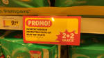2 + 2 gratis Pampers pants bij Kruidvat
