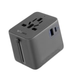Adaptador de enchufe universal con protección Goneo 20W n 2 AC 1 USB 1 Tipo-C a solo 10,17€