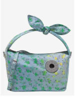 Bolso de mano Bimba Y Lola GRAY RAINBOW FLOWERS NYLON HOBO por 40€