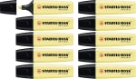 Marcador STABILO BOSS ORIGINAL pastel - Caja con 10 unidades - Color amarillo por 8,39€