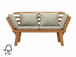 Banco de madera Acacia para jardín por solo 119,99€ en Lidl