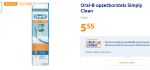 Bij de Action 2 Oral-B opzetborstels voor €5,55. bestellen en afhalen met Click & Collect.