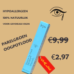 Bio parelgroen oogpotlood hypoallergeen 70% korting Biobey