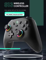 Controlador Inalámbrico DATA FROG S13 Compatible con PC, Mac, iOS, Android y Switch por 9,29€