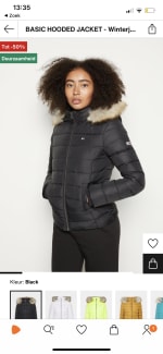 Tommy Hilfiger jas voor €109 bij Zalando