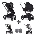 Easywalker Harvey² All terrain Peak Black met accessoirepakket + gratis wipstoel voor € 599
