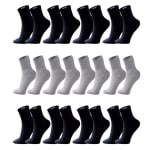 Kit com 12 Pares de Meias em Algodão - R$ 26,90