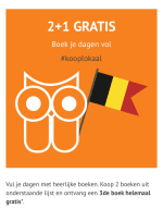 2+1 gratis bij standaard boekhandel op heel wat boeken