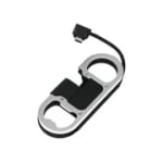 Dusted Llavero Multifuncional Con Cable Micro Usb Negro por solo $2.990