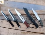 Colección cuchillos Rambo pack de 5 cuchillos + vainas por tan solo 169,87€