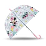 Minnie Paraguas Manual de Poe con varillas de fibra de vidrio 46 cm