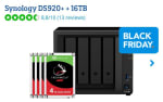 Synology DS920 + 16TB voor €999