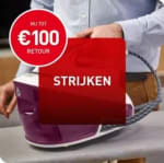 Tot €100 cashback op Tefal strijkproducten