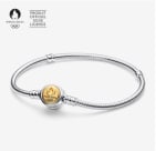 Bracelet Pandora Maille Serpent Jeux Olympiques de Paris 2024 à 89€