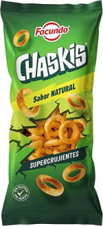 2 bolsas Facundo Chaskis de Maíz 100g por 1,74€