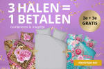 Dekbed Discounter 3 halen is 1 betalen profiteer nu