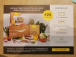 25 euro korting door de code op je eerste bestelling