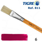 Pincel Tigre 811 - Chato - R$ 5,20