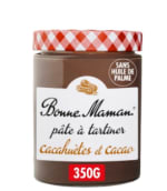 Pâte à tartiner Cacahuètes et Cacao Bonne Maman à 2,50€
