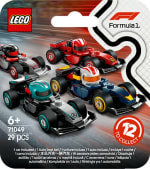 LEGO F1 raceauto collectibles, 4 stuks voor €11,97